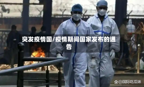 突发疫情国/疫情期间国家发布的通告