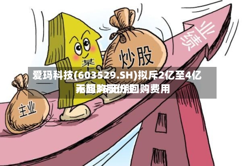 爱玛科技(603529.SH)拟斥2亿至4亿元回购股份 回购费用不超35元/股