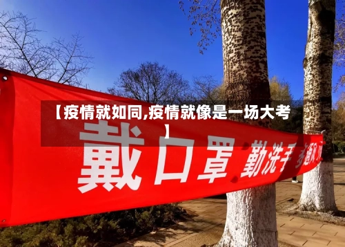 【疫情就如同,疫情就像是一场大考】-第2张图片