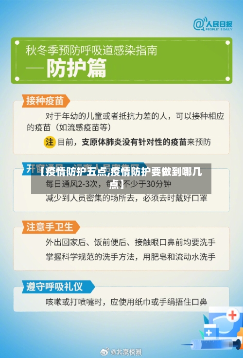 【疫情防护五点,疫情防护要做到哪几点】-第2张图片