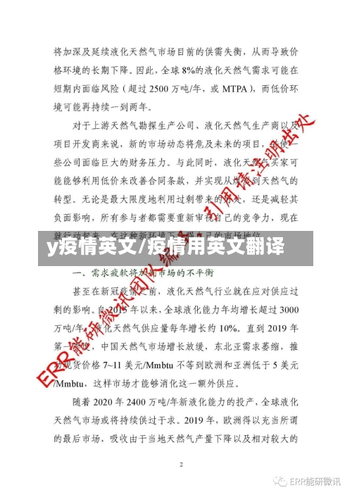 y疫情英文/疫情用英文翻译-第2张图片