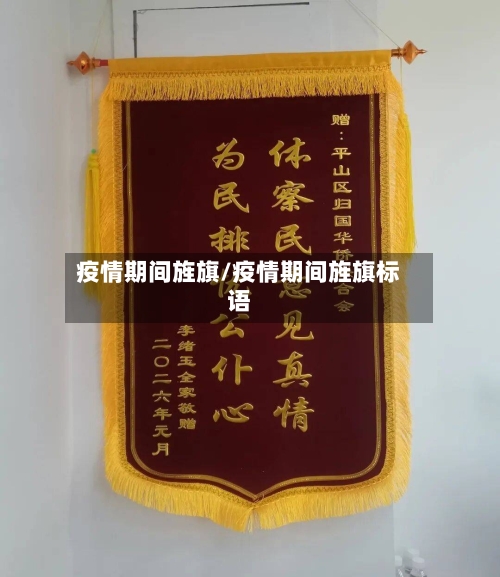 疫情期间旌旗/疫情期间旌旗标语
