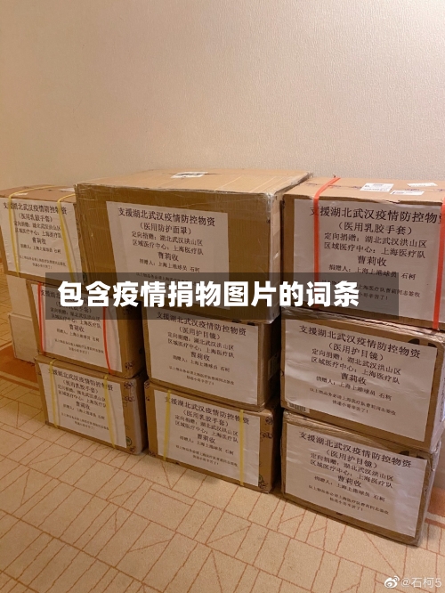 包含疫情捐物图片的词条-第2张图片