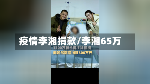 疫情李湘捐款/李湘65万