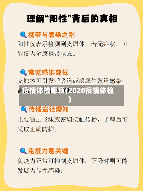 疫情体检哪项(2020疫情体检)-第2张图片