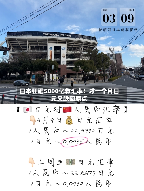 日本狂砸5000亿救汇率!才一个月日元又跌回原点-第2张图片