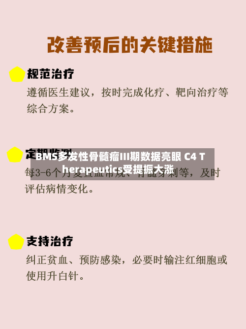 BMS多发性骨髓瘤III期数据亮眼 C4 Therapeutics受提振大涨-第2张图片