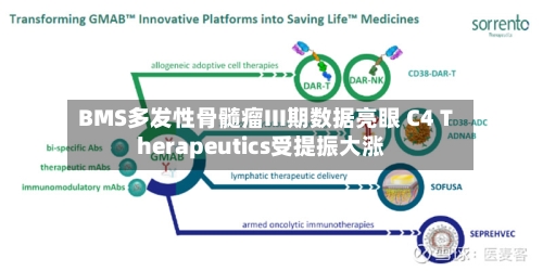 BMS多发性骨髓瘤III期数据亮眼 C4 Therapeutics受提振大涨