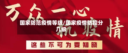 国家防范疫情等级/国家疫情防控分几级