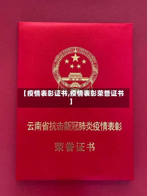 【疫情表彰证书,疫情表彰荣誉证书】
