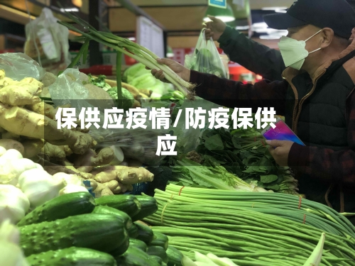 保供应疫情/防疫保供应-第2张图片