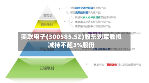 奥联电子(300585.SZ)股东刘军胜拟减持不超3%股份