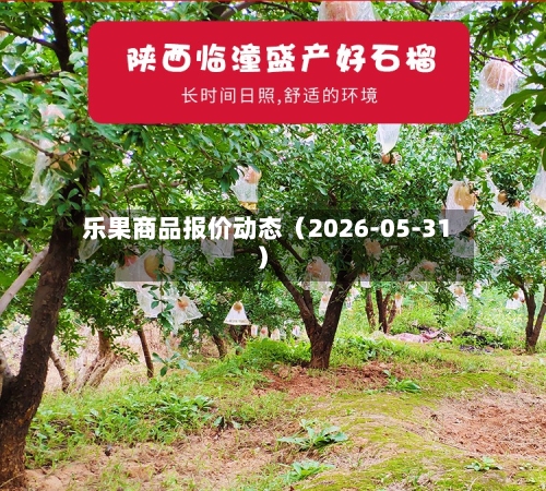 乐果商品报价动态（2026-05-31）