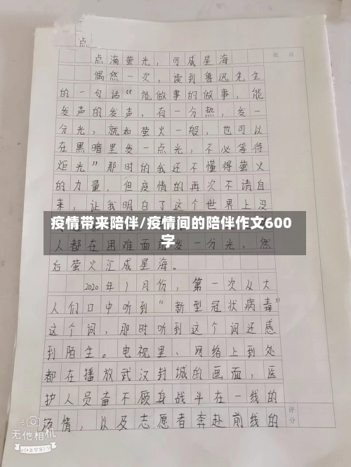 疫情带来陪伴/疫情间的陪伴作文600字