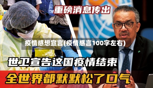 疫情感想宣言(疫情感言100字左右)