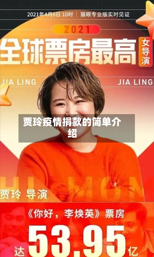 贾玲疫情捐款的简单介绍-第2张图片