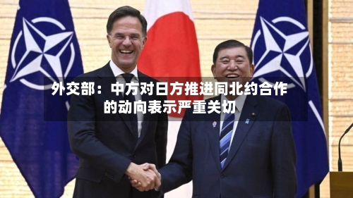 外交部：中方对日方推进同北约合作的动向表示严重关切-第2张图片