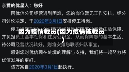 因为疫情裁员(因为疫情被裁员)