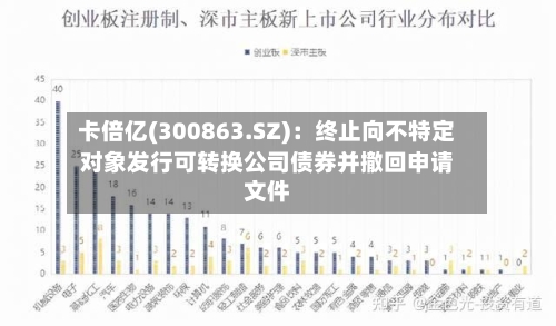 卡倍亿(300863.SZ)：终止向不特定对象发行可转换公司债券并撤回申请文件