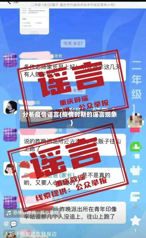 分析疫情谣言(疫情时期的谣言现象)-第2张图片