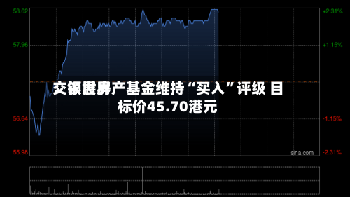 交银世界：领展房产基金维持“买入”评级 目标价45.70港元