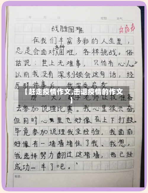 【赶走疫情作文,击退疫情的作文】