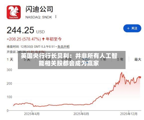 英国央行行长贝利：并非所有人工智能相关股都会成为赢家