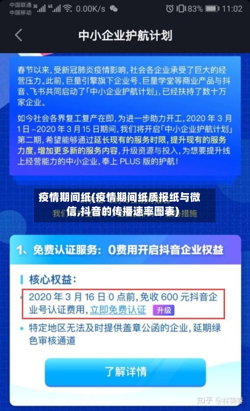 疫情期间纸(疫情期间纸质报纸与微信,抖音的传播速率图表)-第2张图片