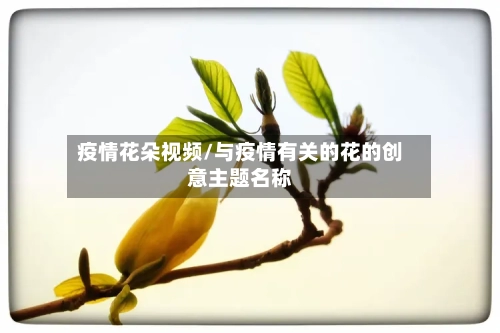 疫情花朵视频/与疫情有关的花的创意主题名称