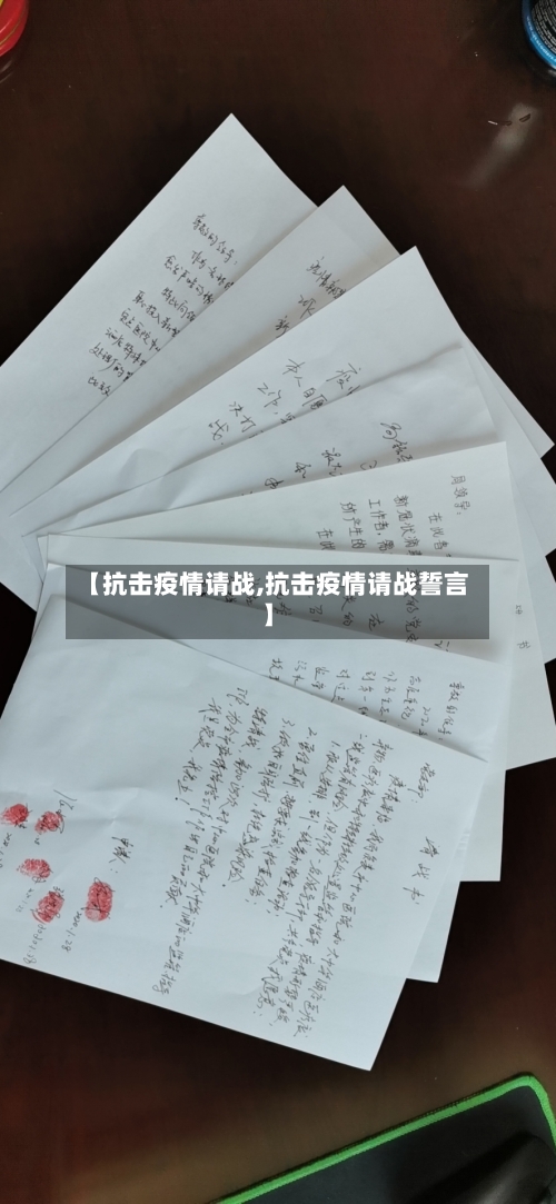 【抗击疫情请战,抗击疫情请战誓言】