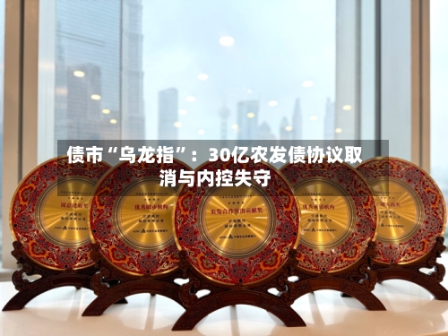 债市“乌龙指”：30亿农发债协议取消与内控失守-第2张图片