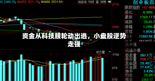 资金从科技股轮动出逃，小盘股逆势走强