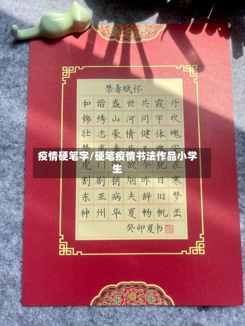 疫情硬笔字/硬笔疫情书法作品小学生