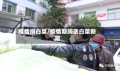 疫情捐白菜/疫情期间送白菜新闻