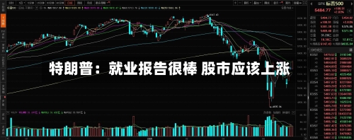 特朗普:就业报告很棒 股市应该上涨-第2张图片