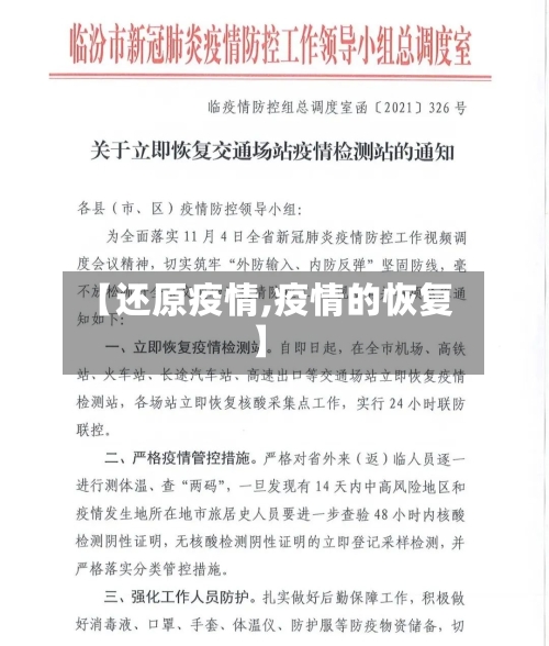 【还原疫情,疫情的恢复】-第3张图片