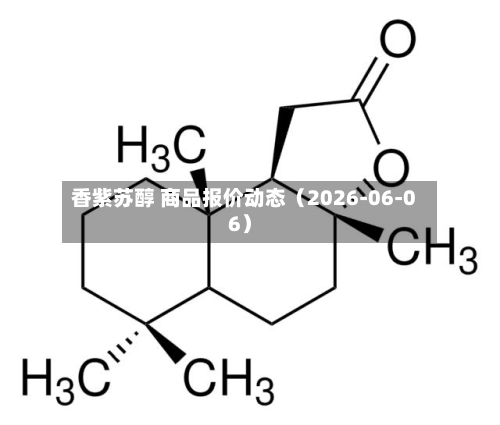 香紫苏醇 商品报价动态（2026-06-06）