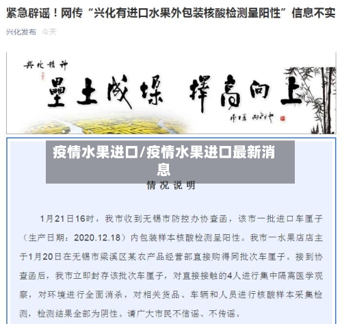 疫情水果进口/疫情水果进口最新消息-第3张图片