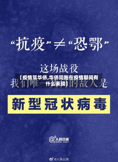 【疫情骂华侨,华侨同胞在疫情期间有什么表现】-第2张图片
