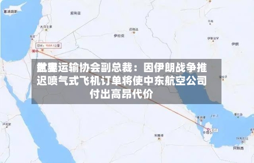 世界航空运输协会副总裁：因伊朗战争推迟喷气式飞机订单将使中东航空公司付出高昂代价