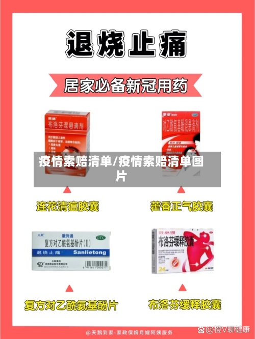 疫情索赔清单/疫情索赔清单图片