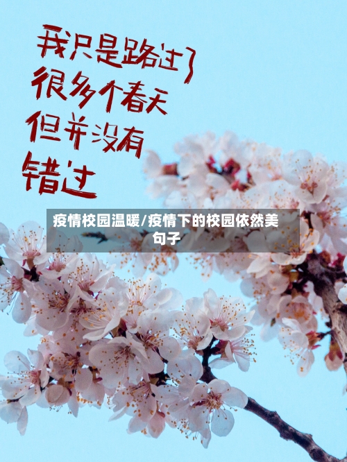 疫情校园温暖/疫情下的校园依然美句子-第2张图片