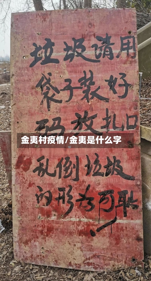 金夷村疫情/金夷是什么字