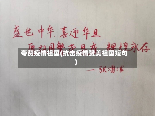夸赞疫情祖国(抗击疫情赞美祖国短句)