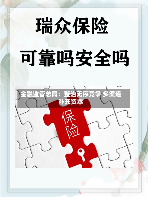 金融监管总局：整治无序竞争 多渠道补充资本