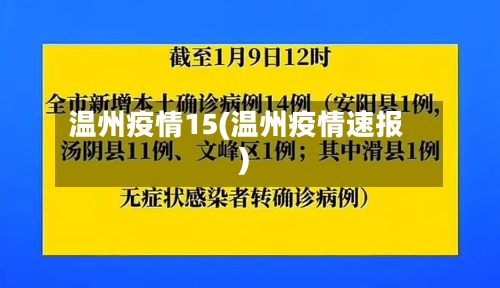 温州疫情15(温州疫情速报)