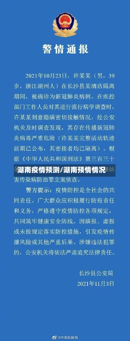 湖南疫情预测/湖南预情情况-第2张图片