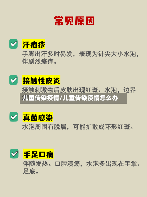 儿童传染疫情/儿童传染疫情怎么办