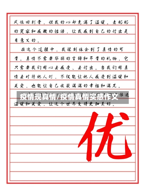 疫情现真情/疫情真情实感作文-第3张图片