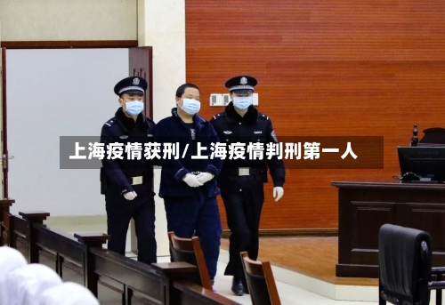 上海疫情获刑/上海疫情判刑第一人
